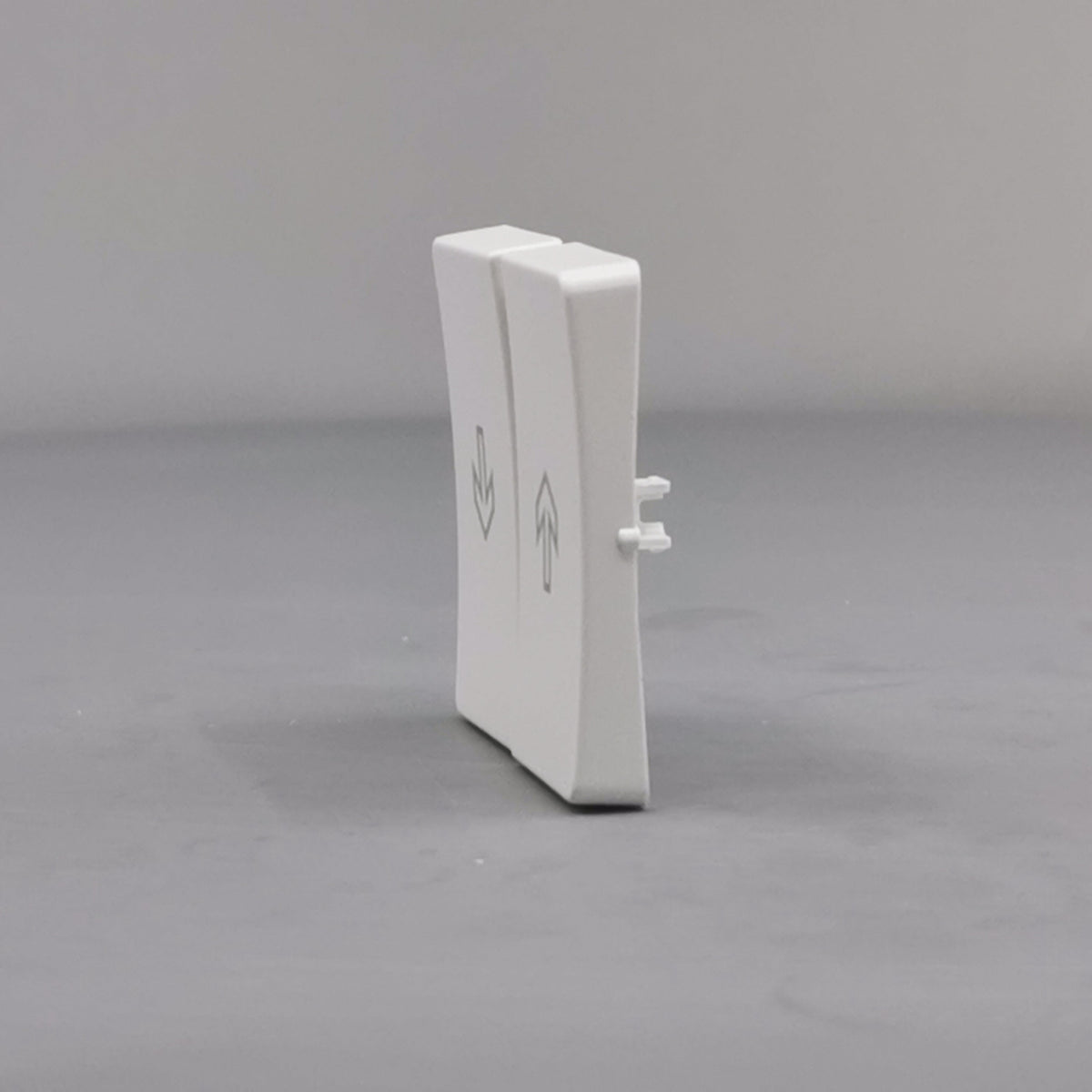 LK FUGA® afbryder 16A Tangent ½ modul, hvid (ny type) (360° frame 6)