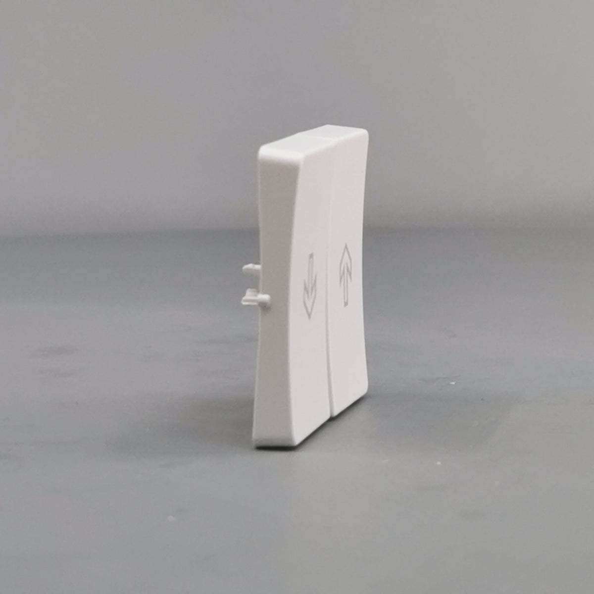 LK FUGA® afbryder 16A Tangent ½ modul, hvid (ny type) (360° frame 20)