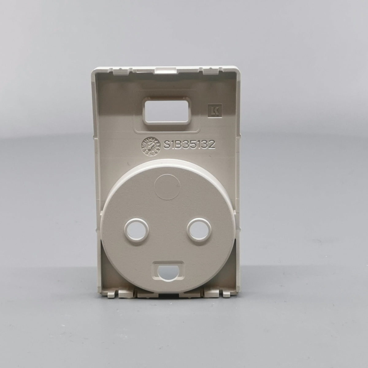 FUGA afdækning Stikk. m/j med 5V USB-lader Lysegrå (360° frame 13)