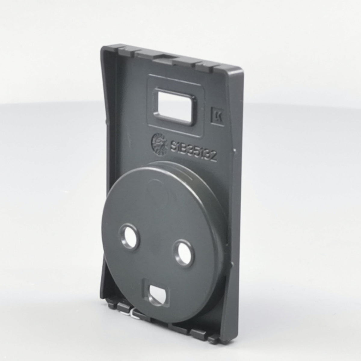 FUGA afdækning Stikk. m/j med 5V USB-lader Koksgrå (360° frame 16)