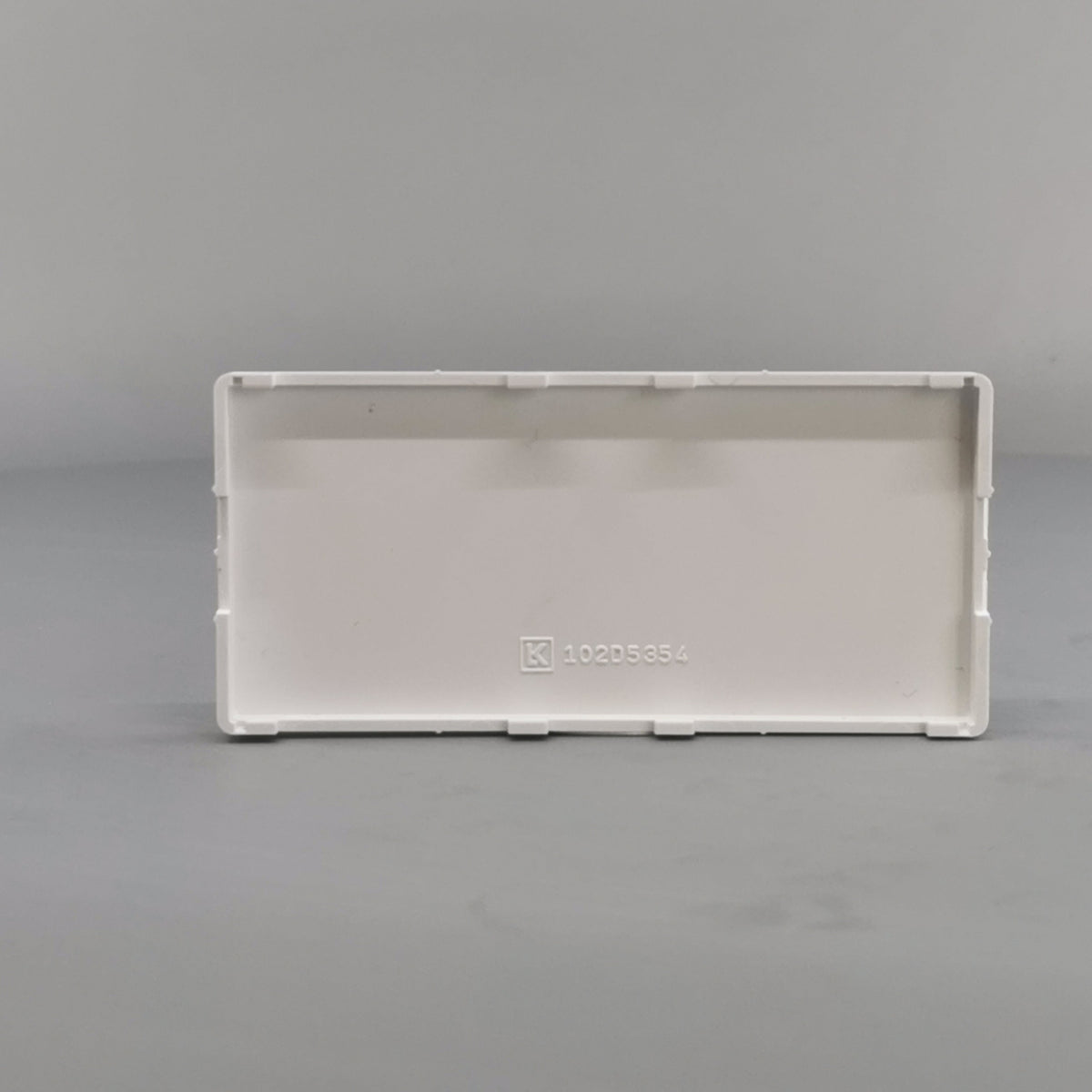 Fuga afdækning for blænddæksel 2 modul hvid (360° frame 13)
