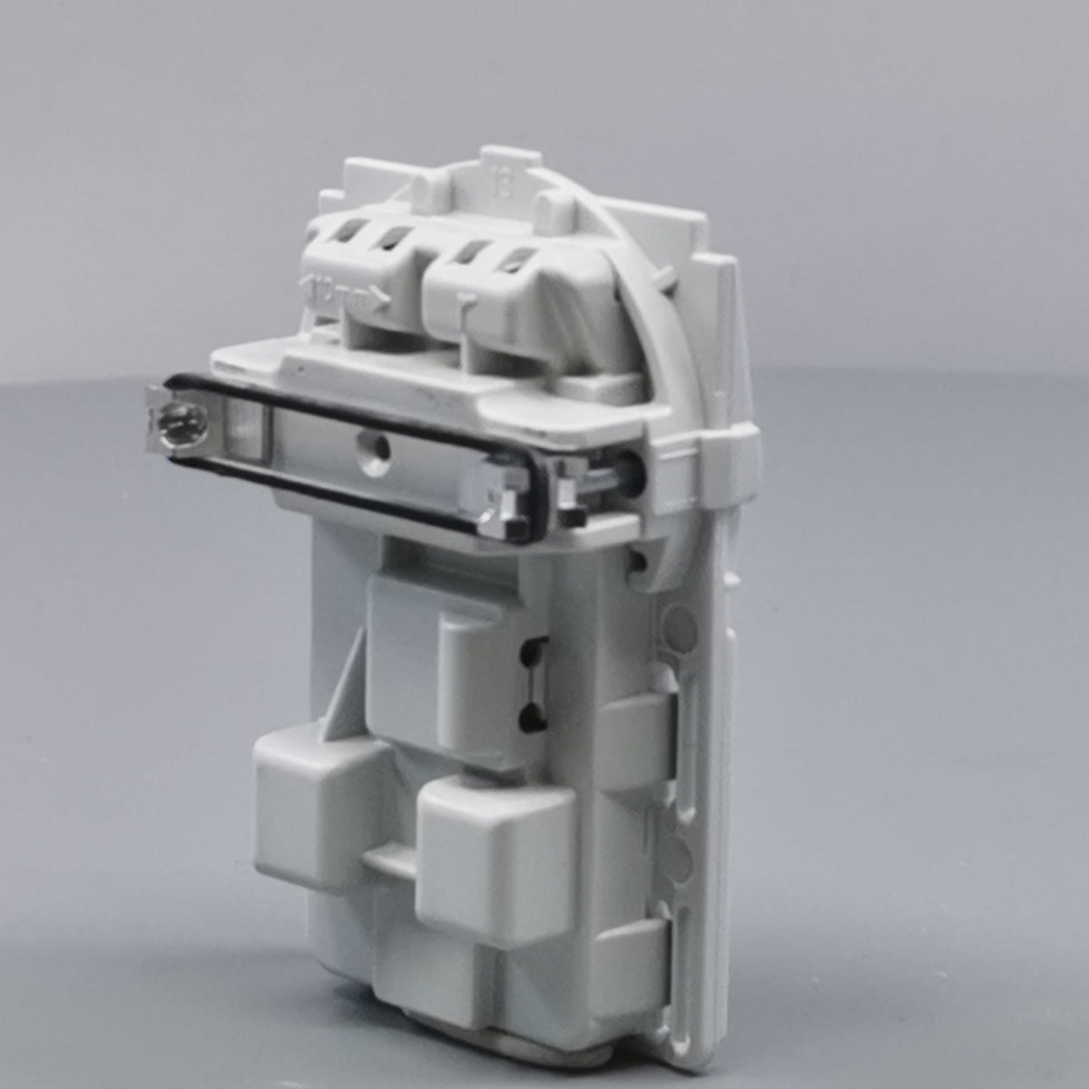 Fuga stikkontakt 2-pol med afbryder 1½m (360° frame 16)