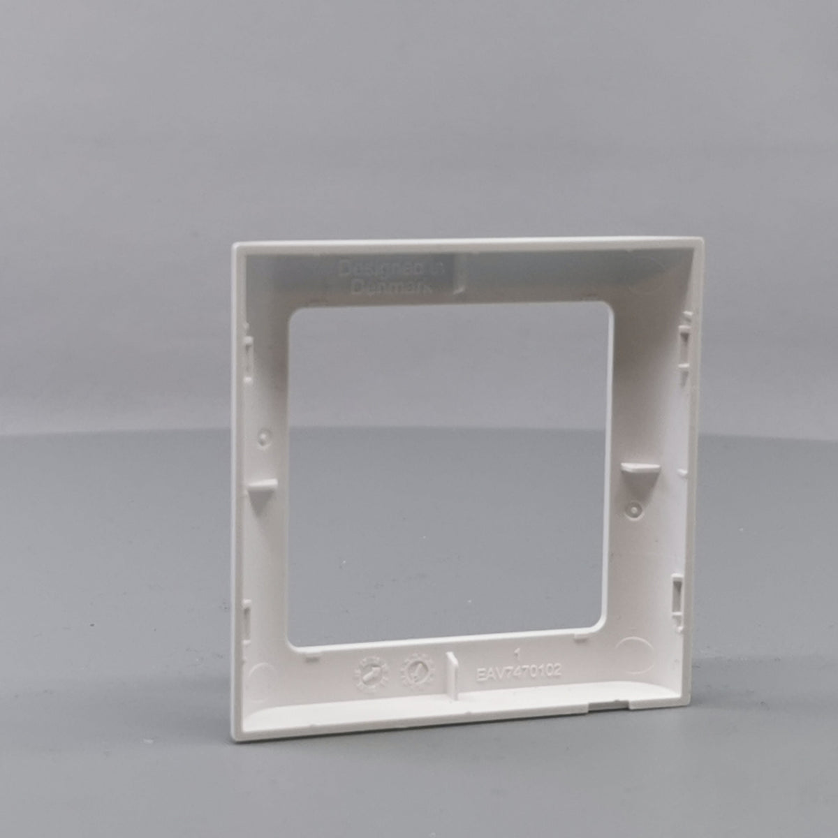LK Fuga ramme SOFT 63 1m - hvid (360° frame 12)