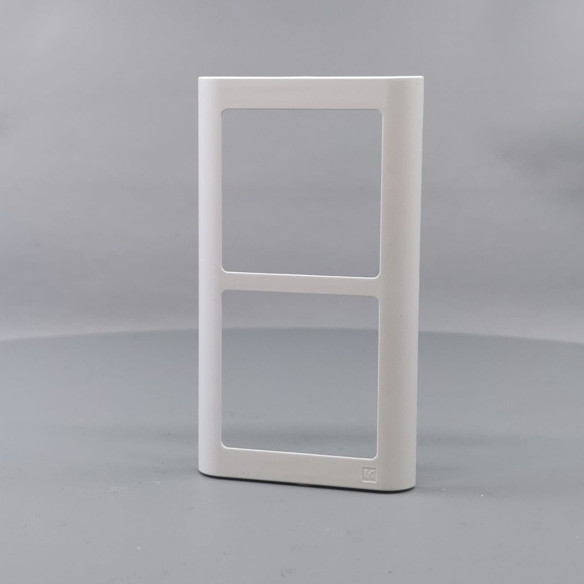 LK Fuga ramme SOFT 63 2x1m lodret - hvid (360° frame 2)