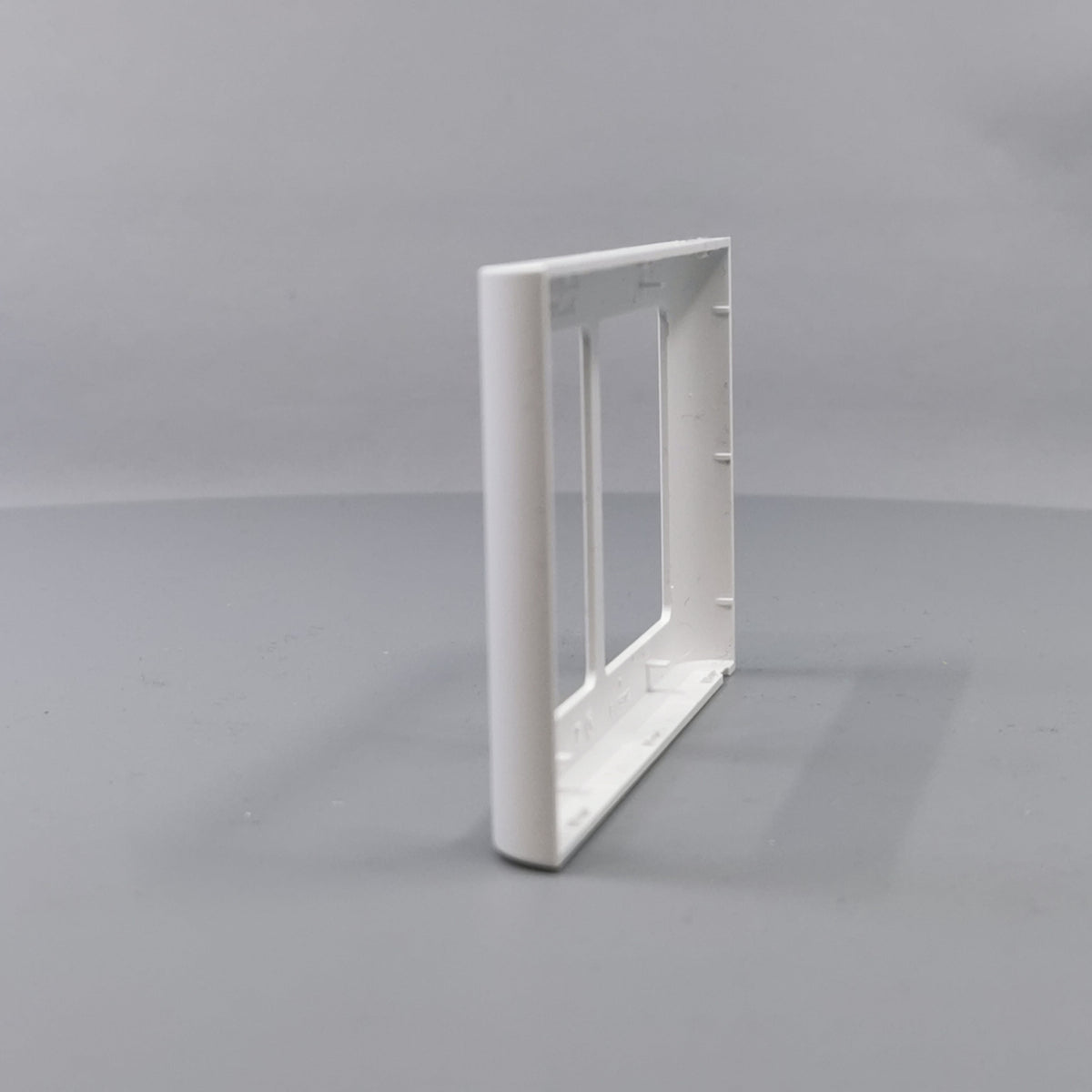 LK Fuga ramme SOFT 63 2x1m vandret - hvid (360° frame 8)