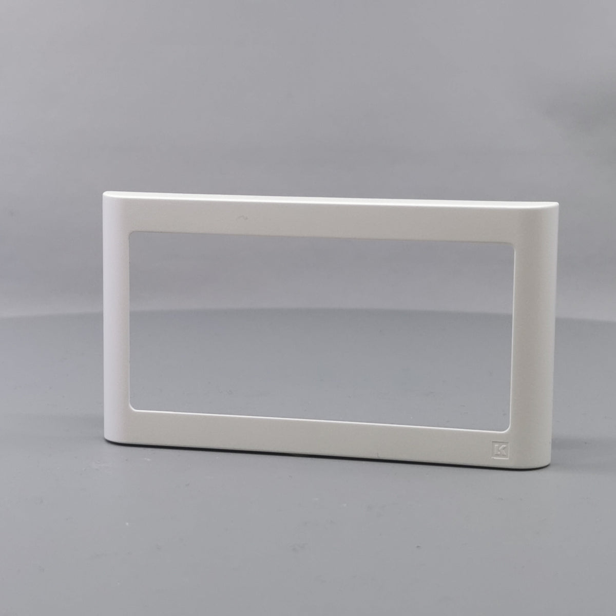 LK Fuga ramme SOFT 63 2m vandret - hvid (360° frame 2)
