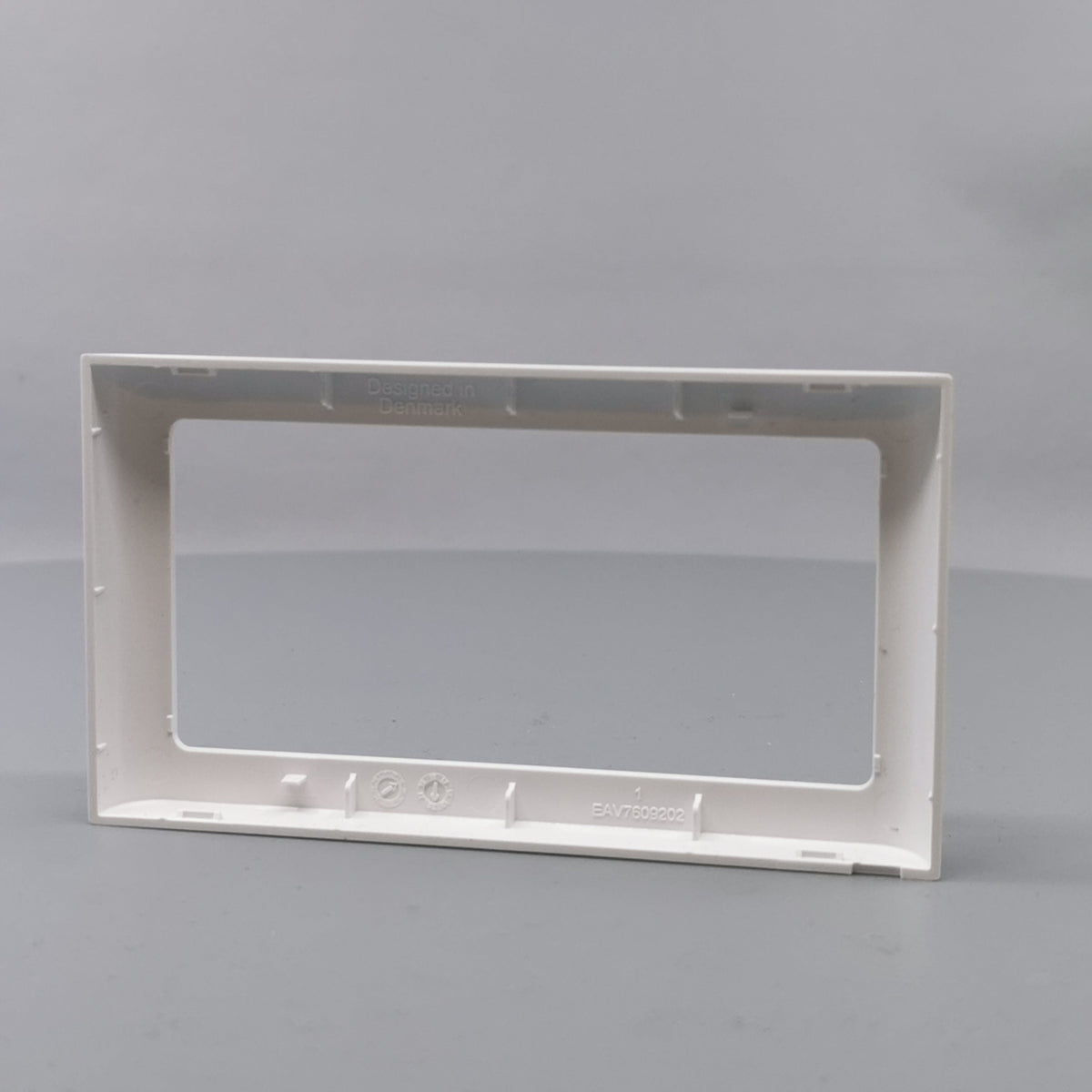 LK Fuga ramme SOFT 63 2m vandret - hvid (360° frame 14)