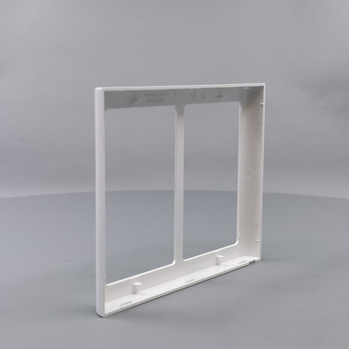 LK Fuga ramme SOFT 63 2x1½m - hvid (360° frame 10)