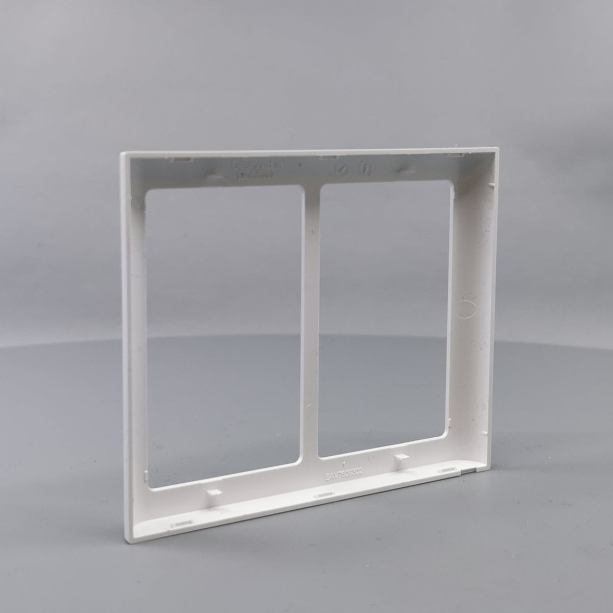LK Fuga ramme SOFT 63 2x1½m - hvid (360° frame 11)