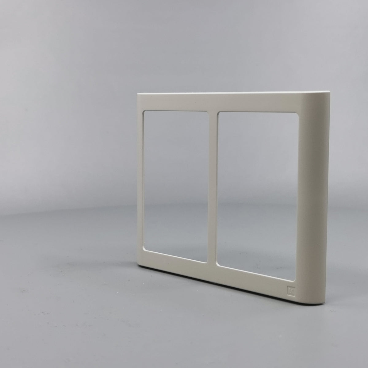 LK Fuga ramme SOFT 63 2x1½m - lysegrå (360° frame 4)