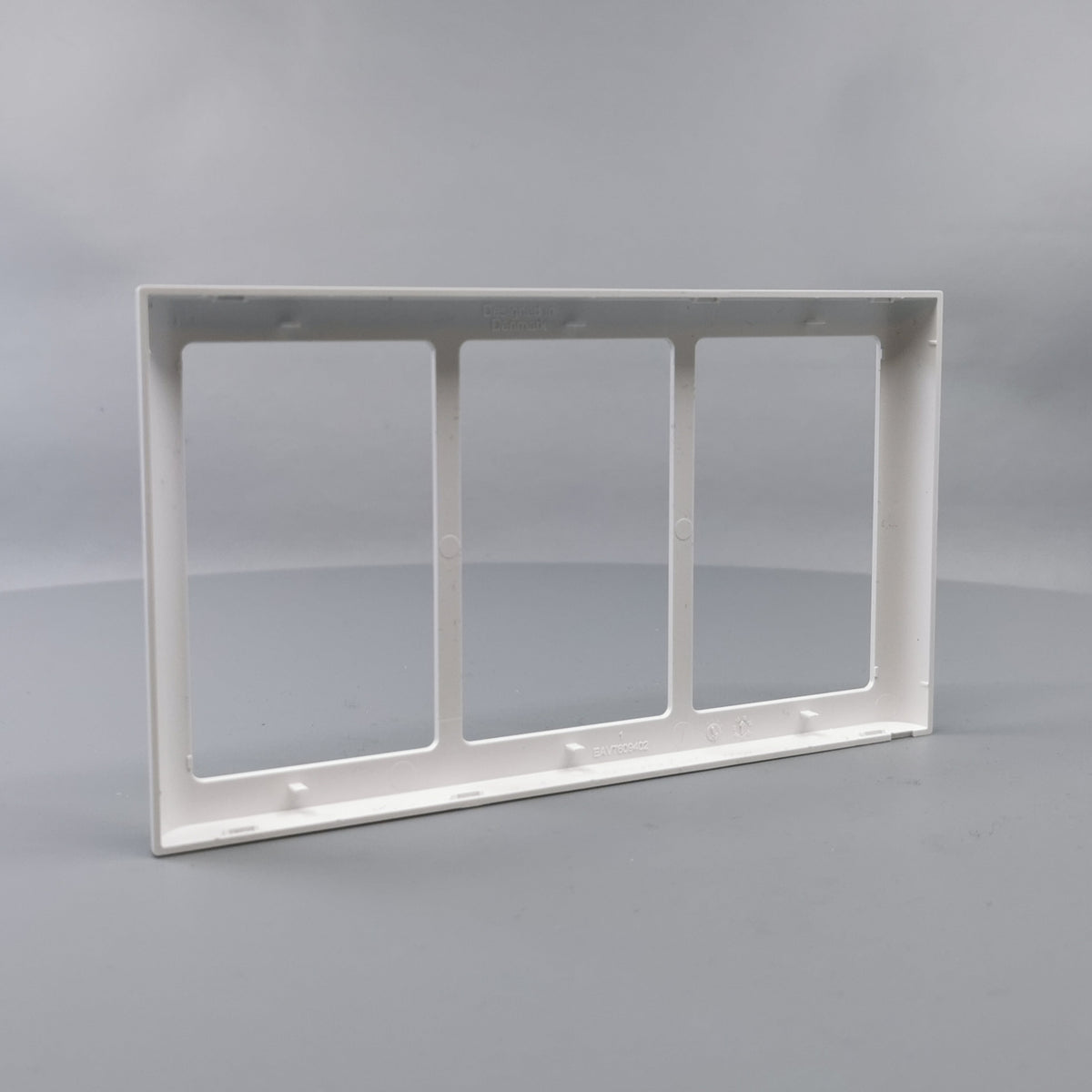 LK Fuga ramme SOFT 63 3x1½m - hvid (360° frame 11)
