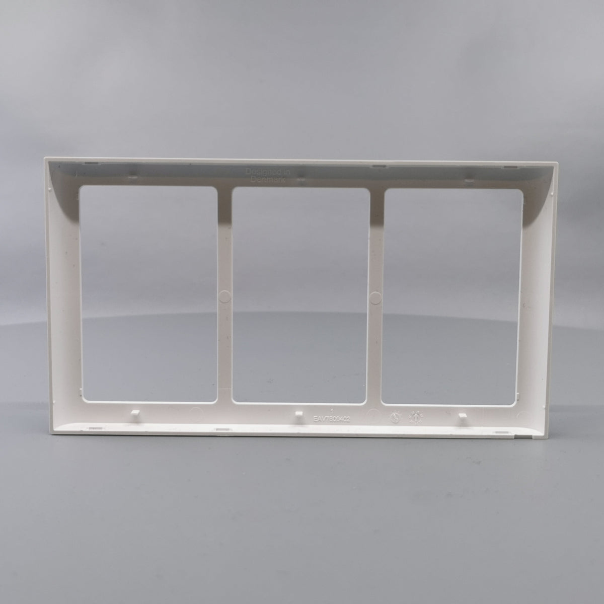 LK Fuga ramme SOFT 63 3x1½m - hvid (360° frame 13)