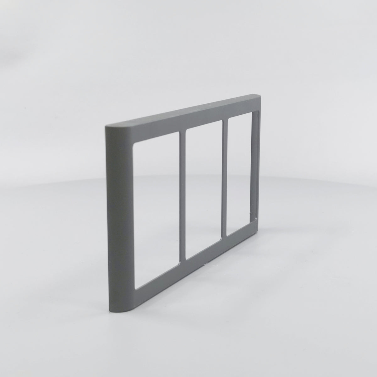 LK Fuga ramme SOFT 63 3x1½m - koksgrå (360° frame 21)