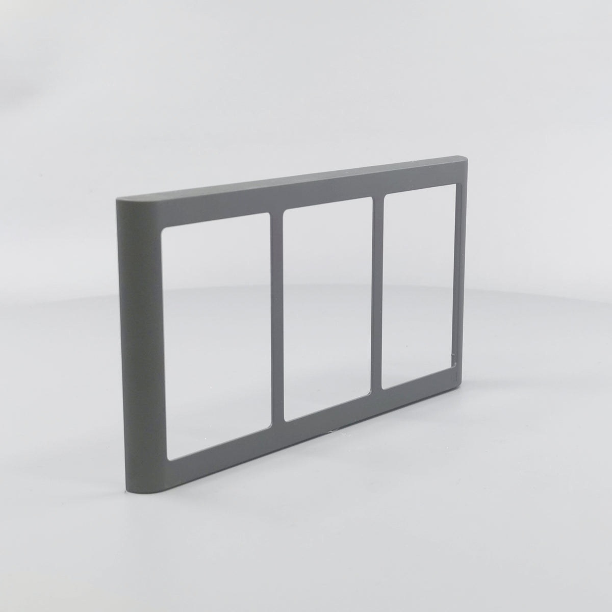 LK Fuga ramme SOFT 63 3x1½m - koksgrå (360° frame 22)