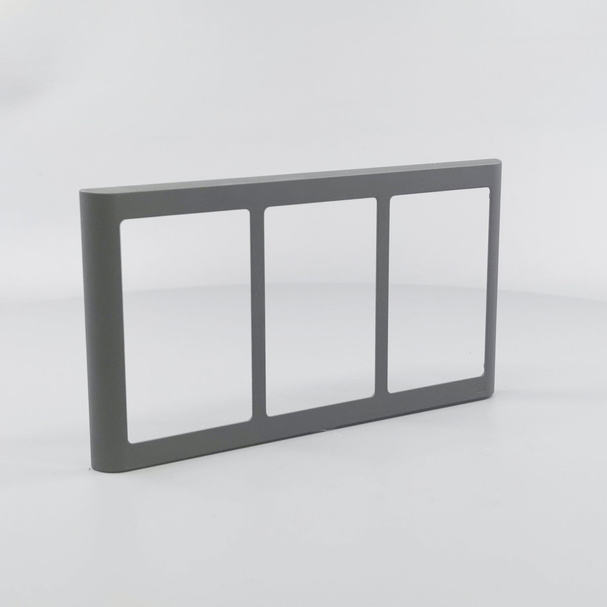 LK Fuga ramme SOFT 63 3x1½m - koksgrå (360° frame 23)