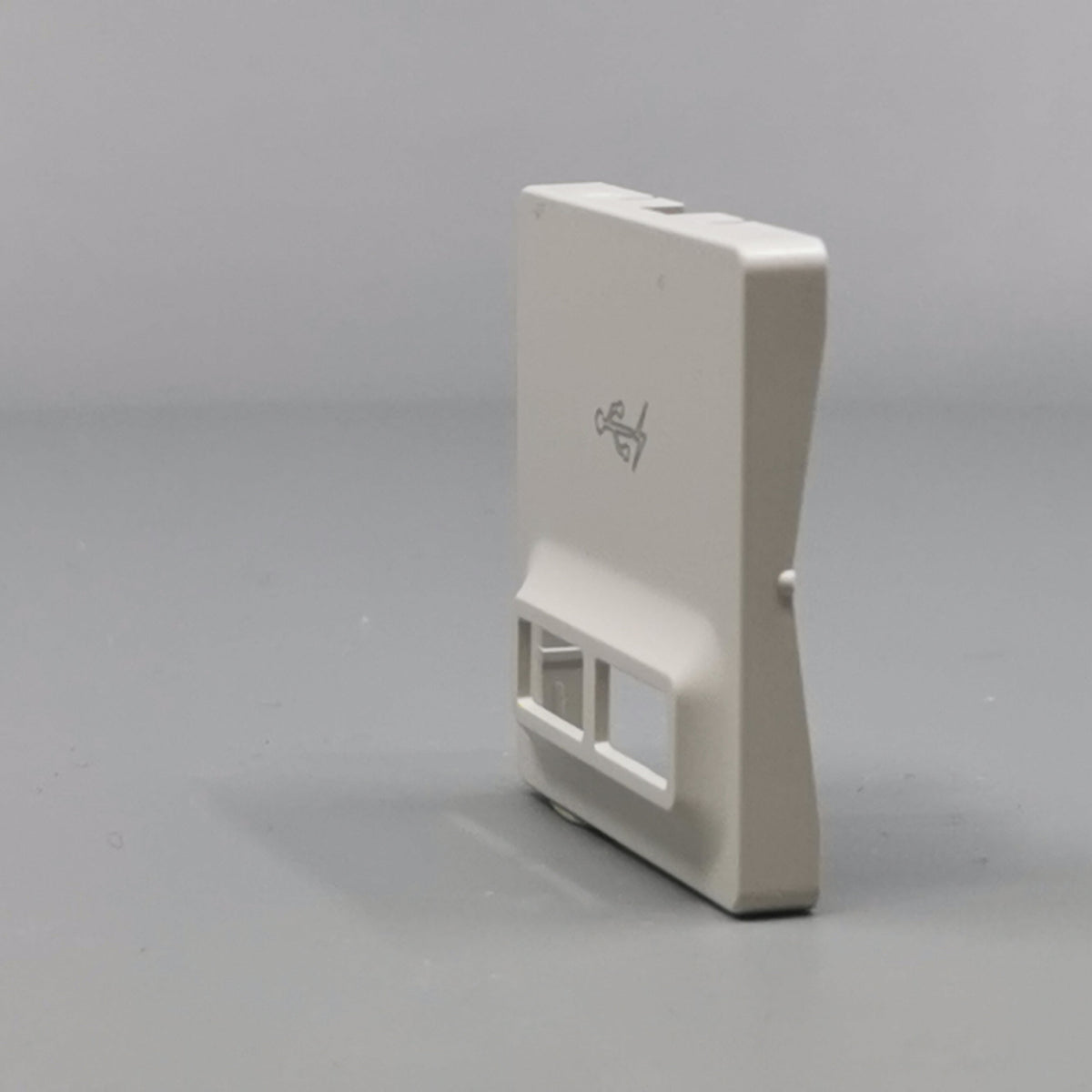 Fuga afdækning til 2 USB-ladere lysegrå (360° frame 6)