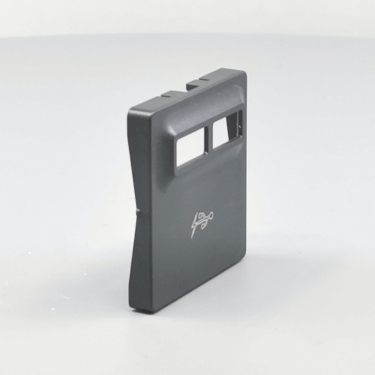 Fuga afdækning til 2 USB-ladere koksgrå (360° frame 21)