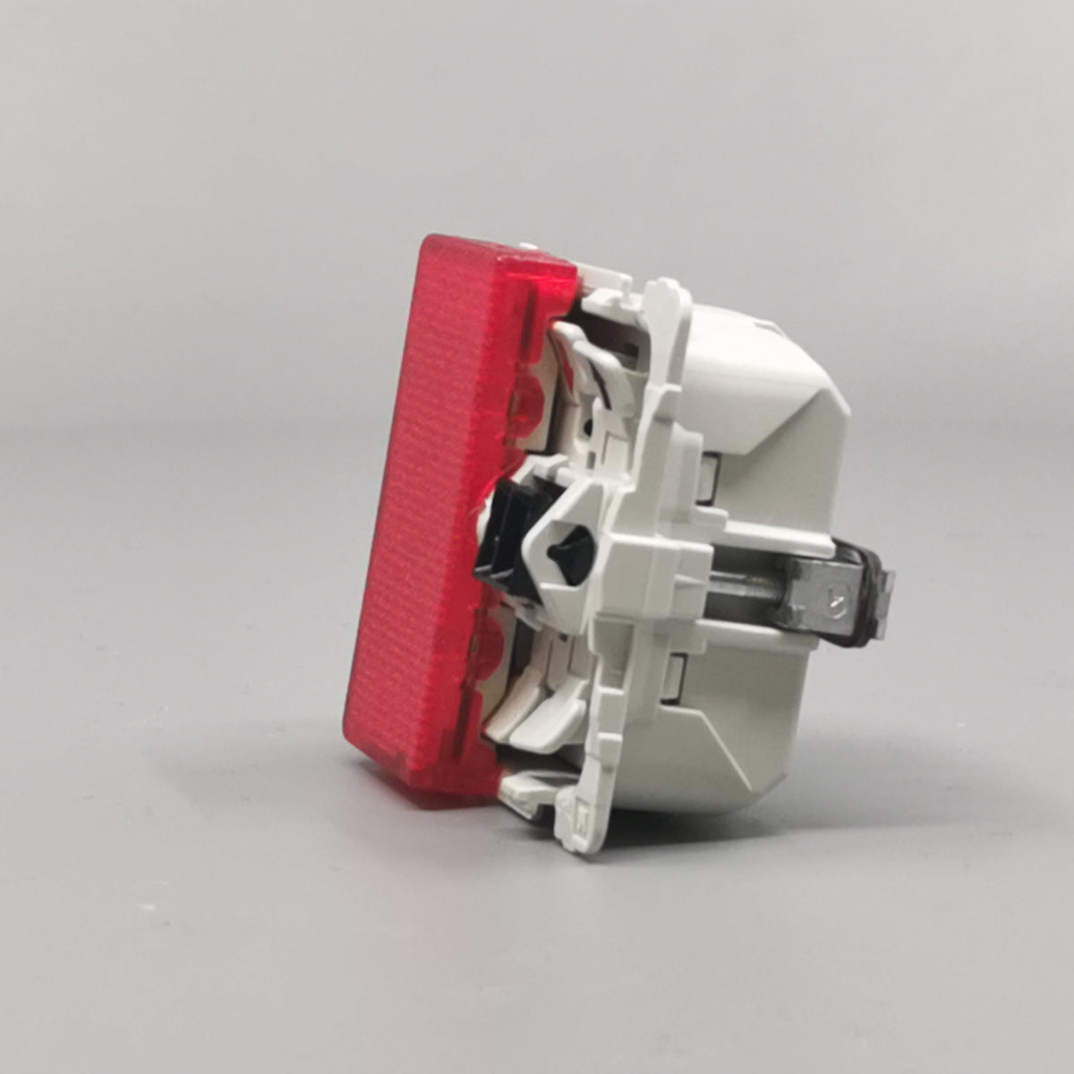 Fuga 1-pol afbryder m/LED lampe 16A uden afdækning (360° frame 6)