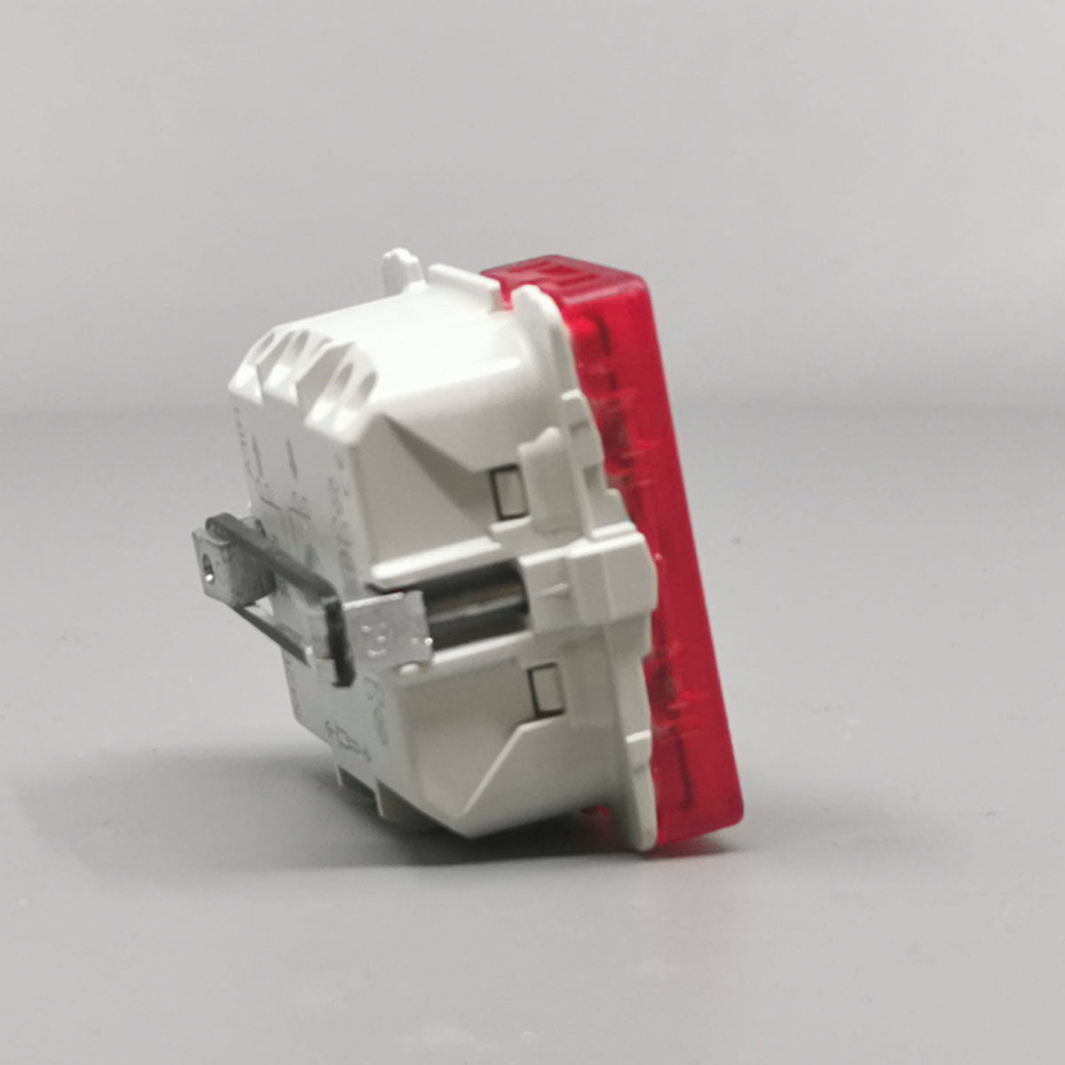 Fuga 1-pol afbryder m/LED lampe 16A uden afdækning (360° frame 18)