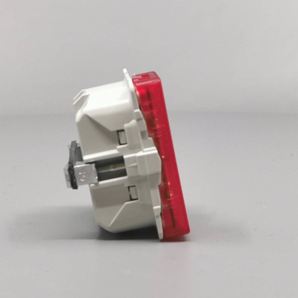 Fuga 1-pol afbryder m/LED lampe 16A uden afdækning (360° frame 19)