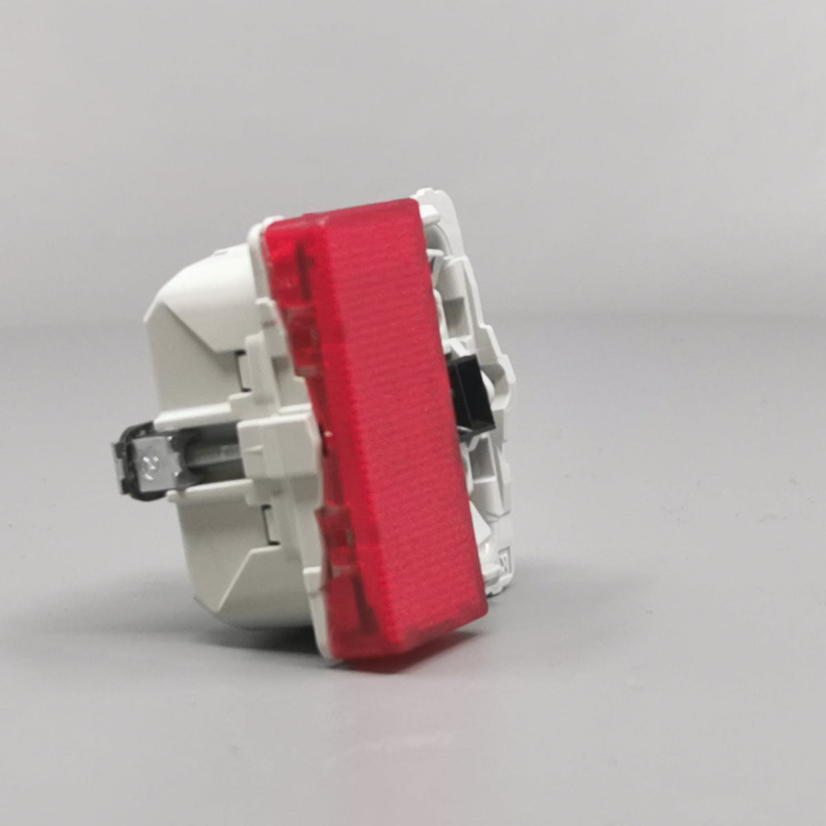 Fuga 1-pol afbryder m/LED lampe 16A uden afdækning (360° frame 21)
