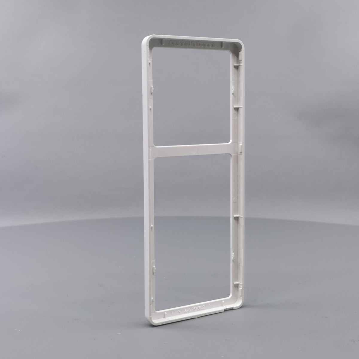 LK Fuga ramme SLIM 55 2½m - hvid (360° frame 11)
