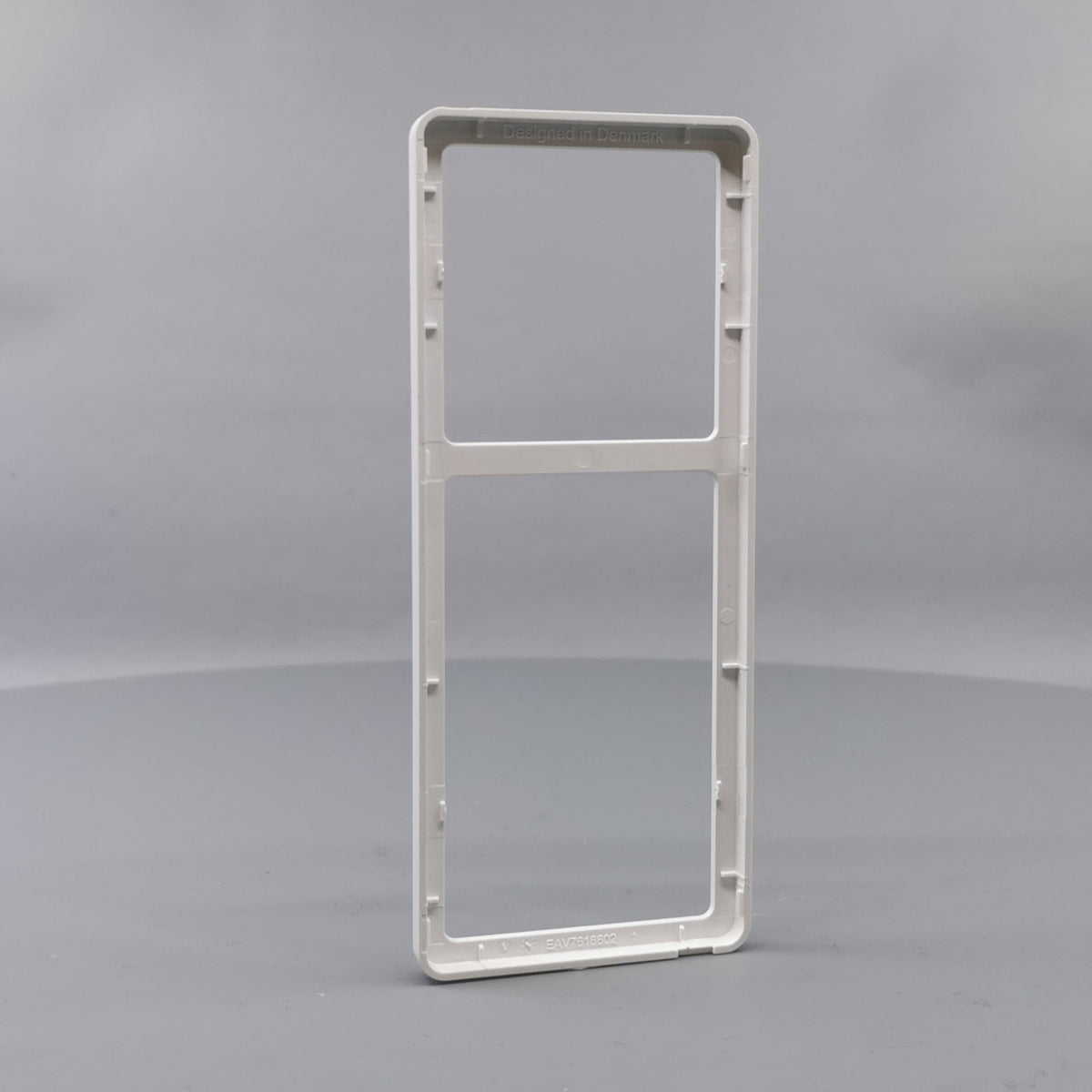LK Fuga ramme SLIM 55 2½m - hvid (360° frame 12)