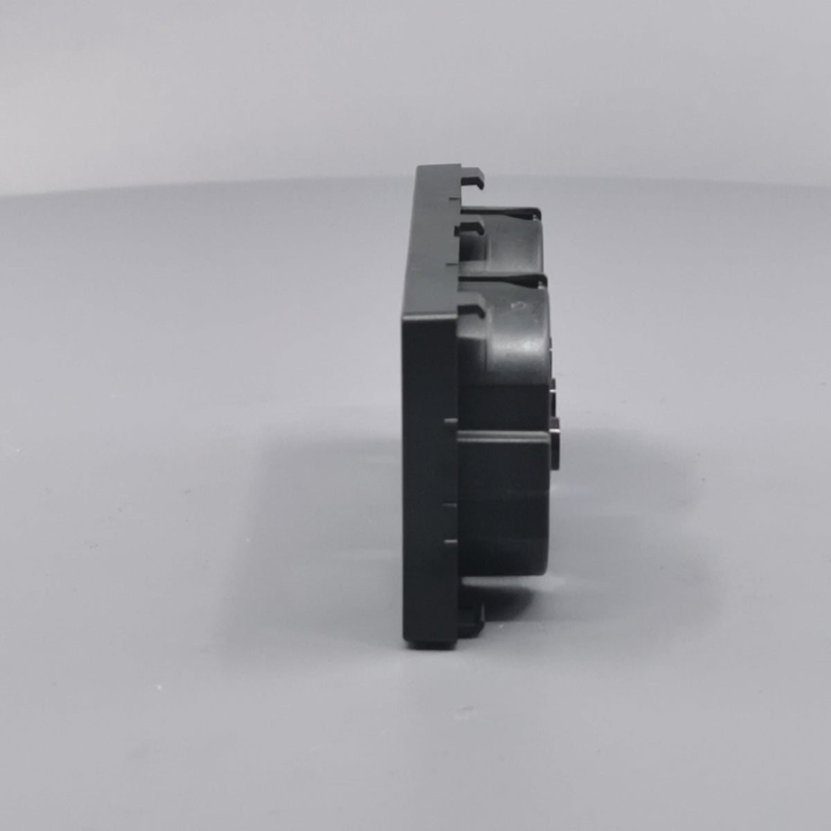 LK Fuga afdækning til 2m stikkontakt med sidejord - koksgrå (360° frame 7)