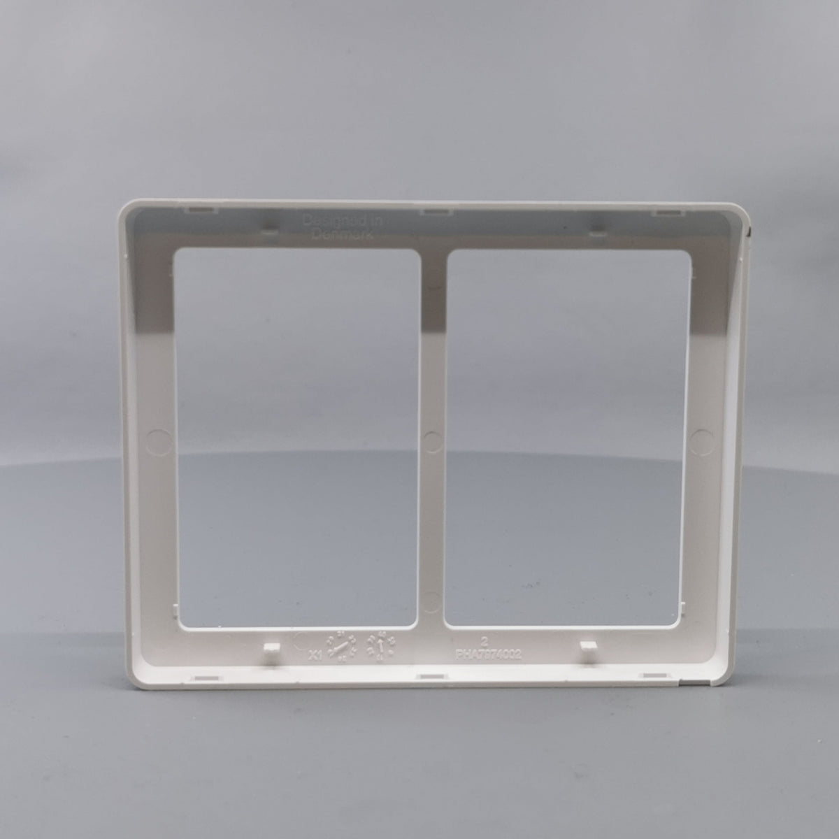 LK Fuga ramme BASE 63 2x1½m - hvid (360° frame 13)