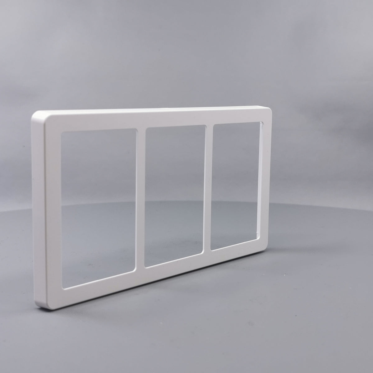 LK Fuga ramme BASE 63 3x1½m - hvid (360° frame 22)