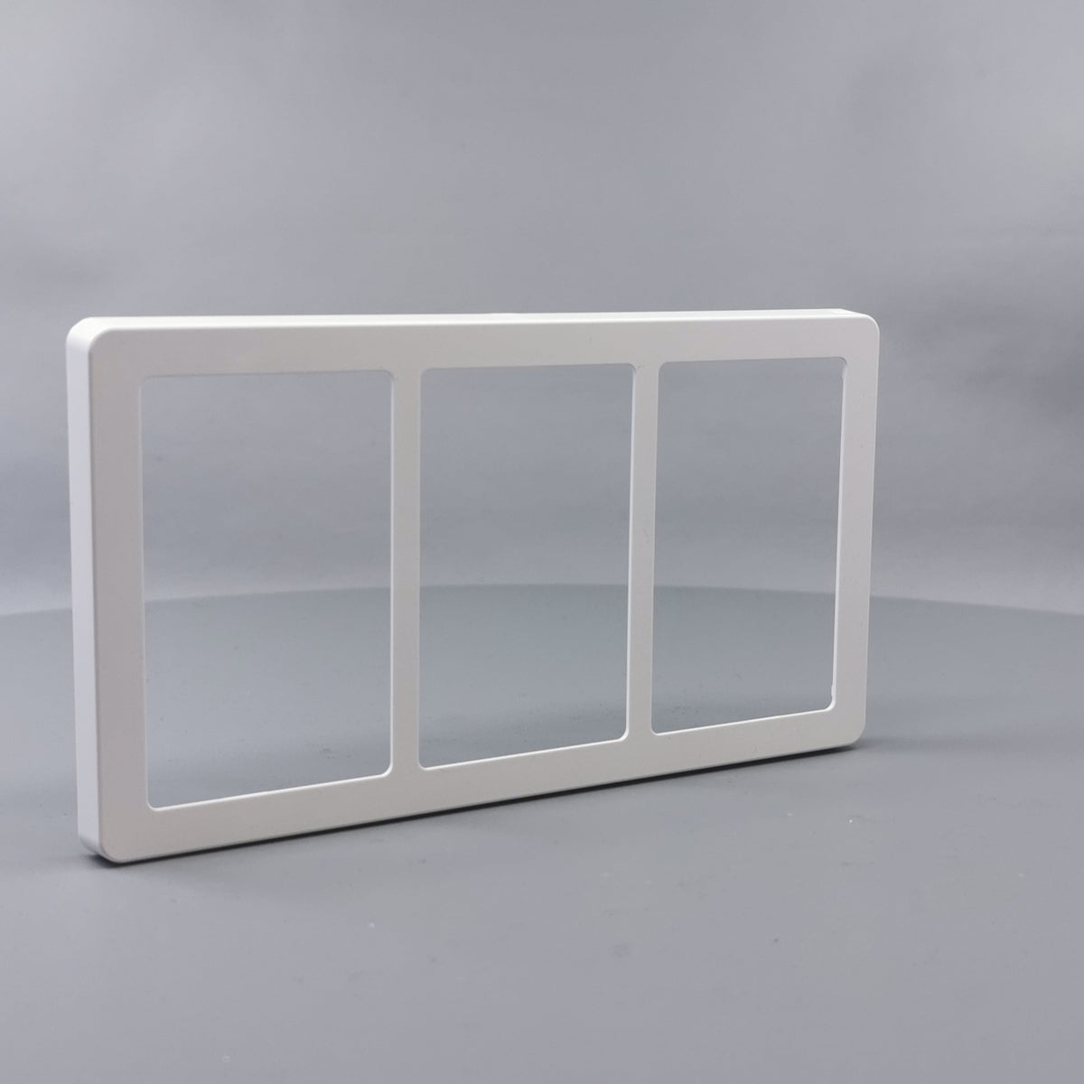 LK Fuga ramme BASE 63 3x1½m - hvid (360° frame 23)