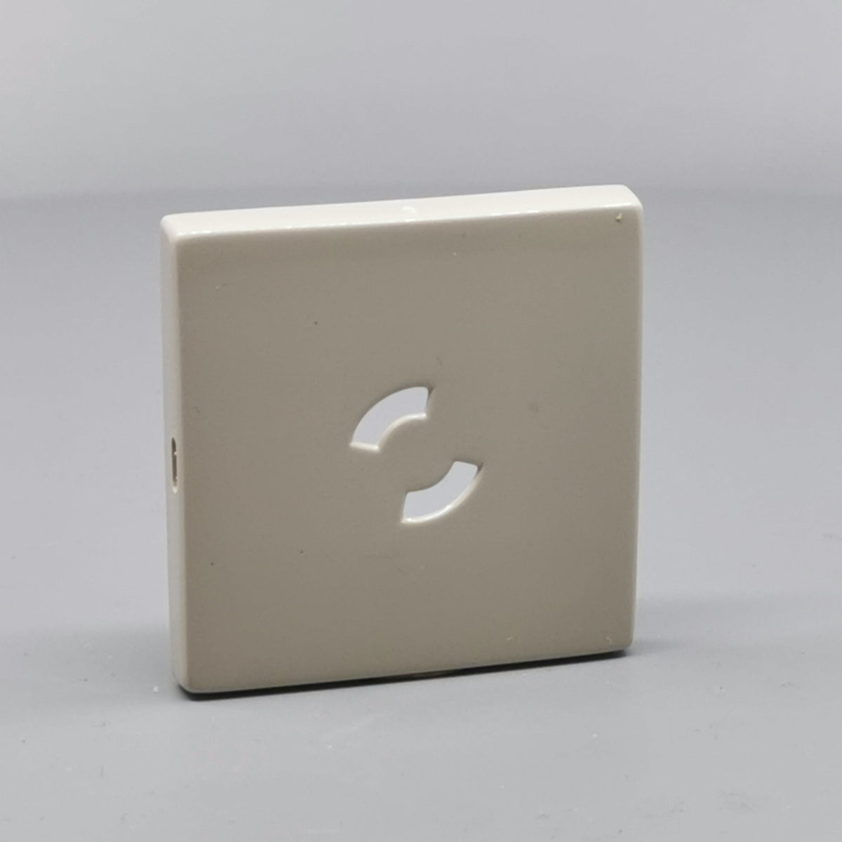Dæksel for lampestikkontakt 50x50, gammel model - Lysegrå (360° frame 24)