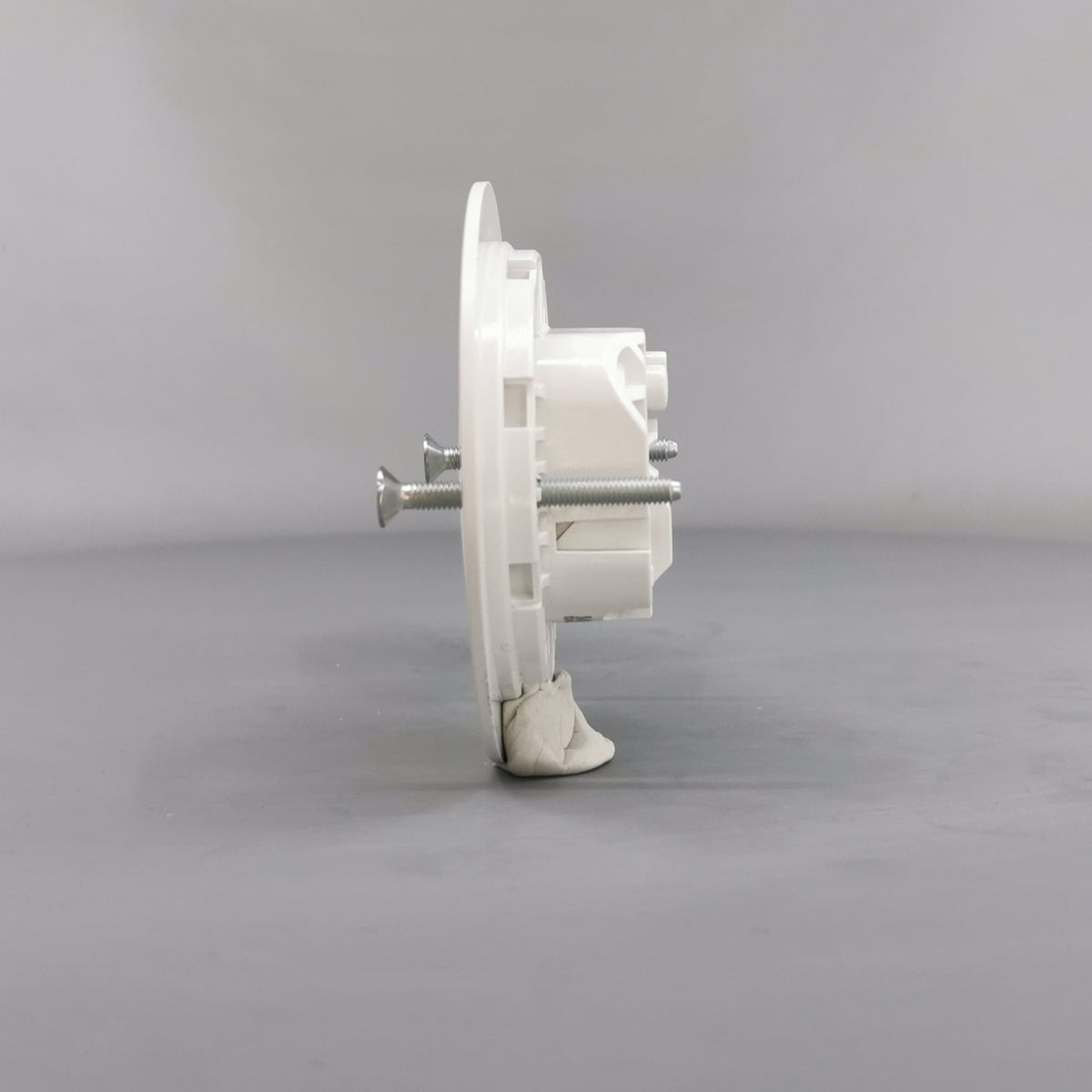 Lampeudtag Ø84mm. 5P Planforsænket Hvid (Ny model) (360° frame 7)
