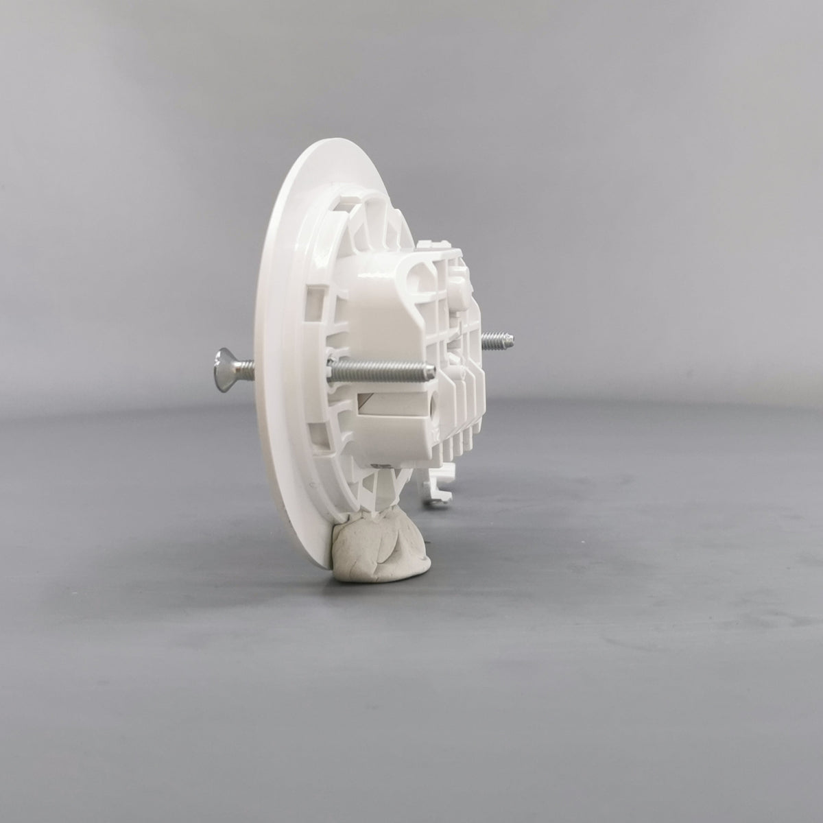 Lampeudtag Ø84mm. 5P Planforsænket Hvid (Ny model) (360° frame 8)