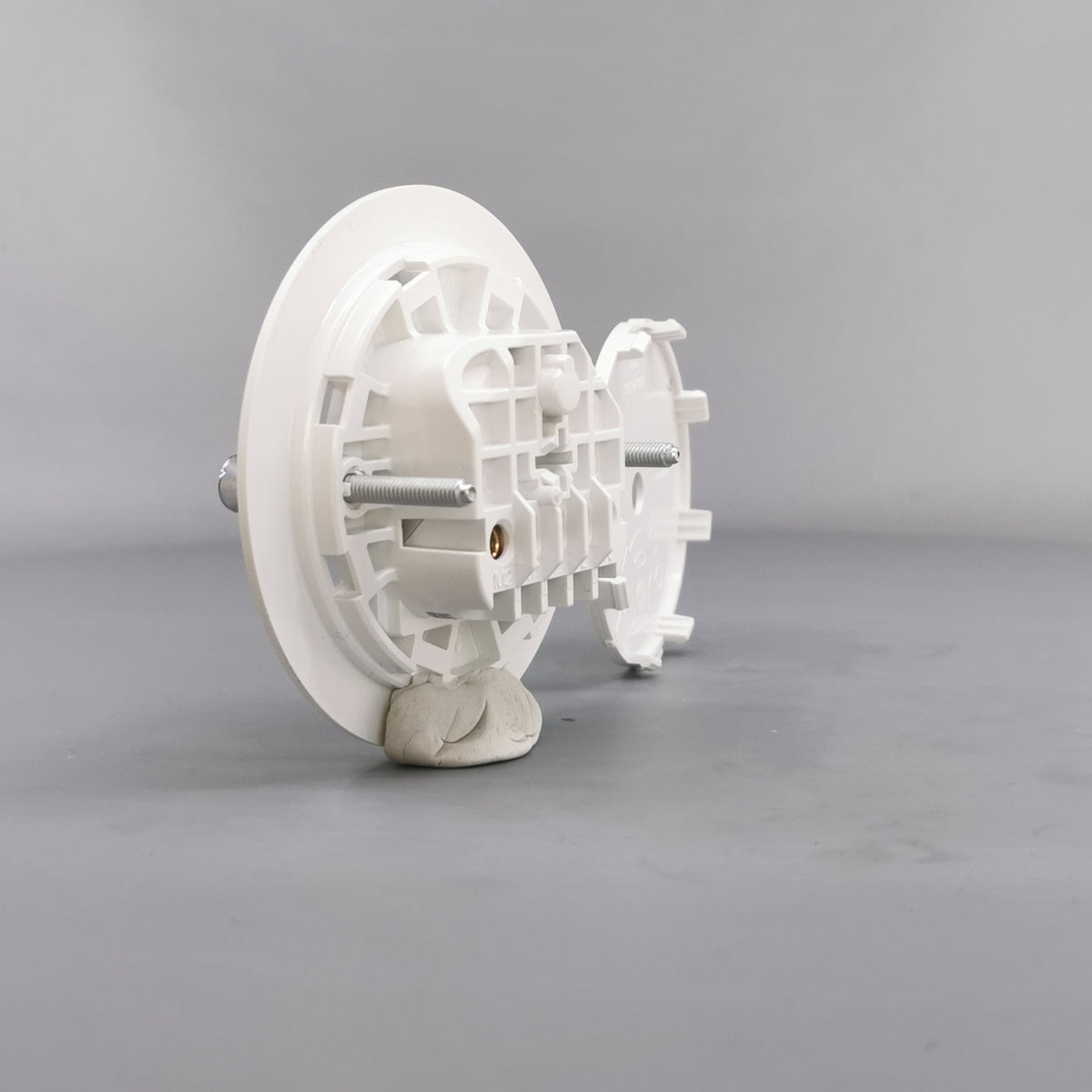 Lampeudtag Ø84mm. 5P Planforsænket Hvid (Ny model) (360° frame 9)