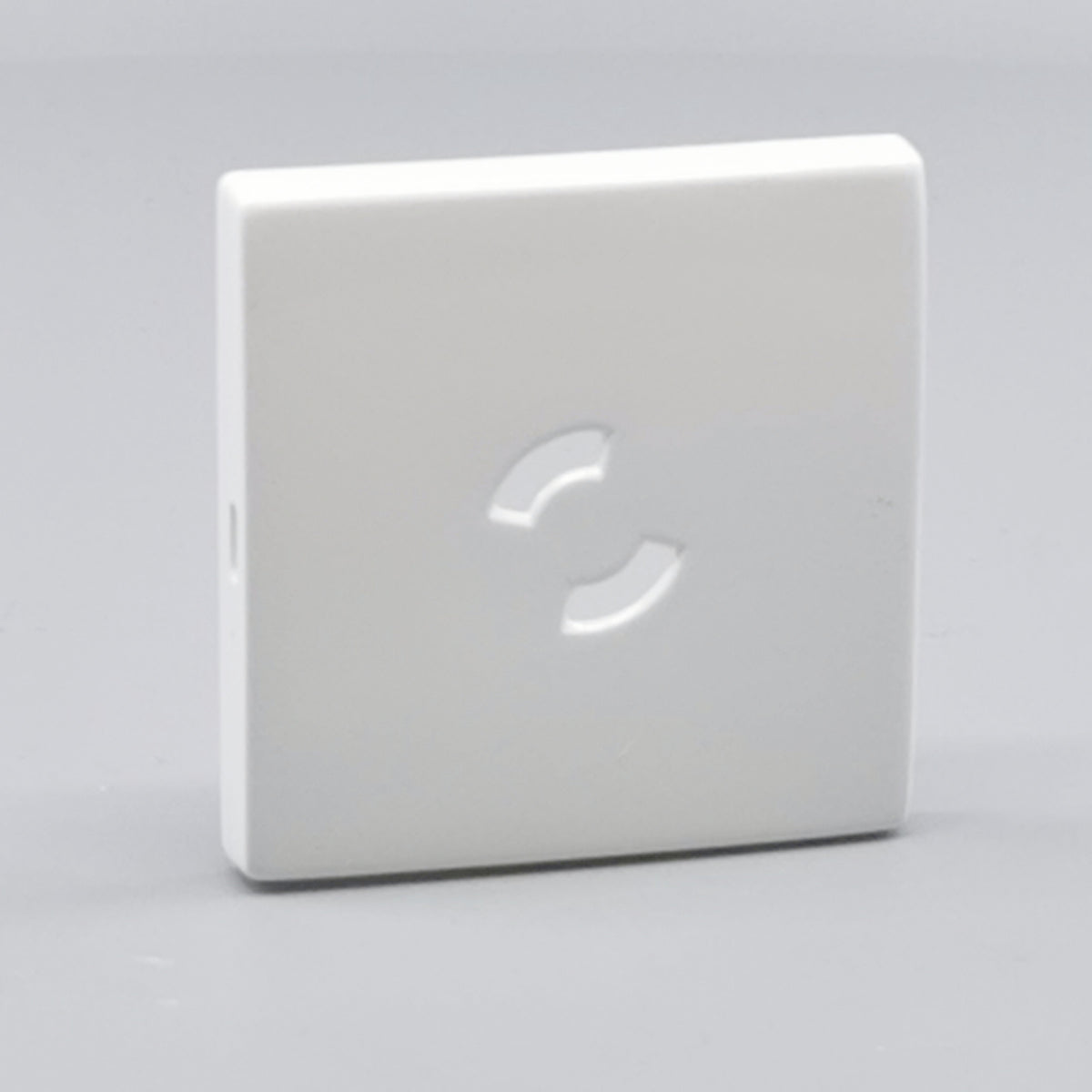 Dæksel for lampestikkontakt 50x50 hvid gl. model (360° frame 24)