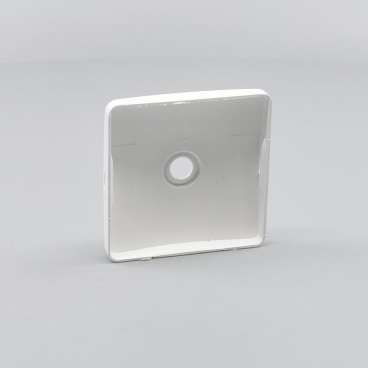 LK Fuga afdækning til lampeudtag 50x50, gammel model - hvid (360° frame 12)