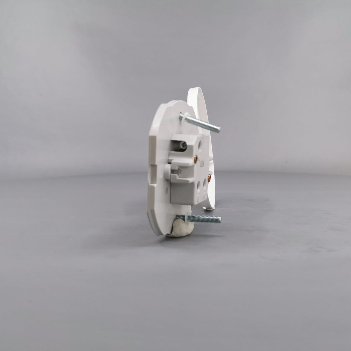 Fuga Lampestikkontakt Ø 80 hvid (360° frame 8)