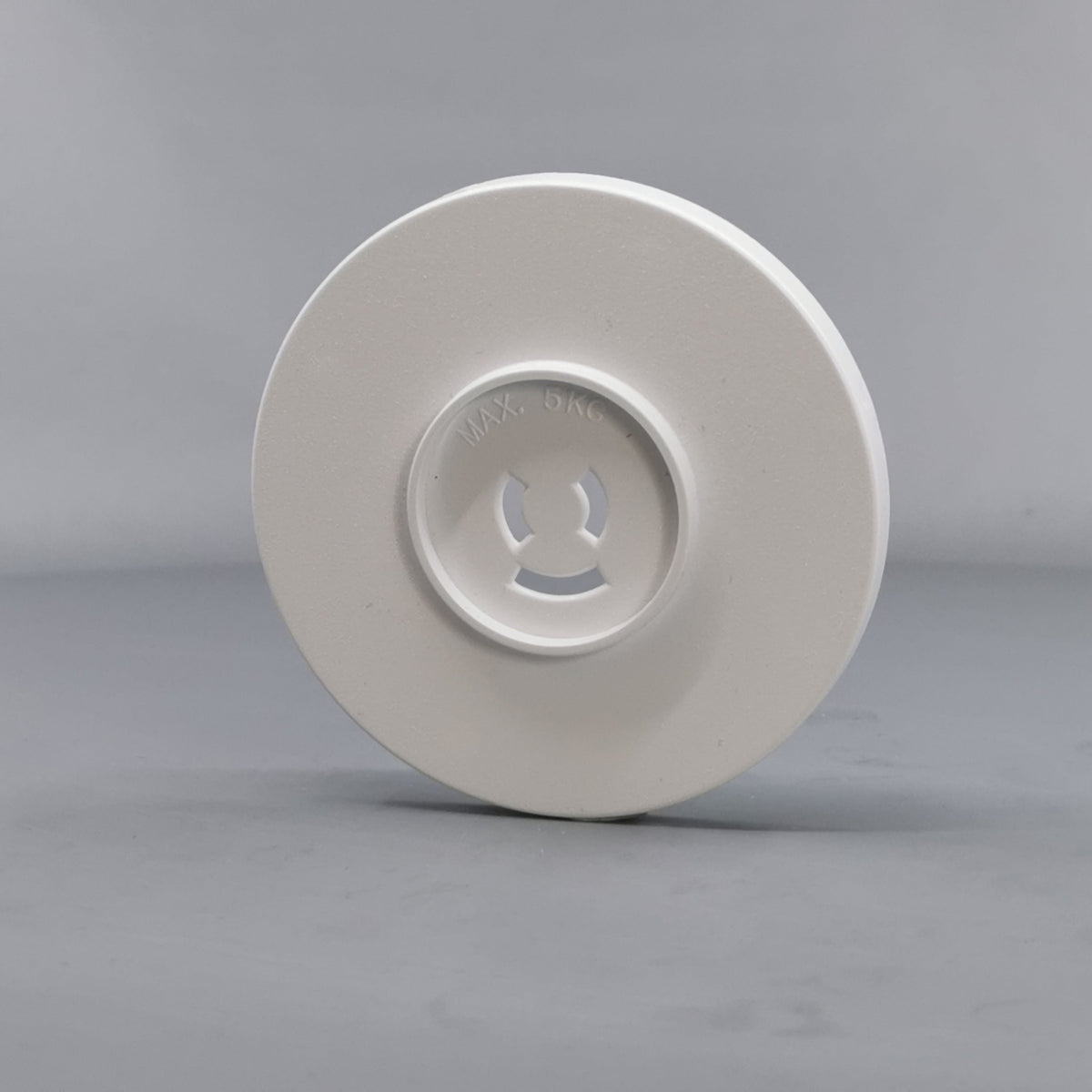 Fuga Afdækning lampestikkontakt Ø 80 hvid (360° frame 2)