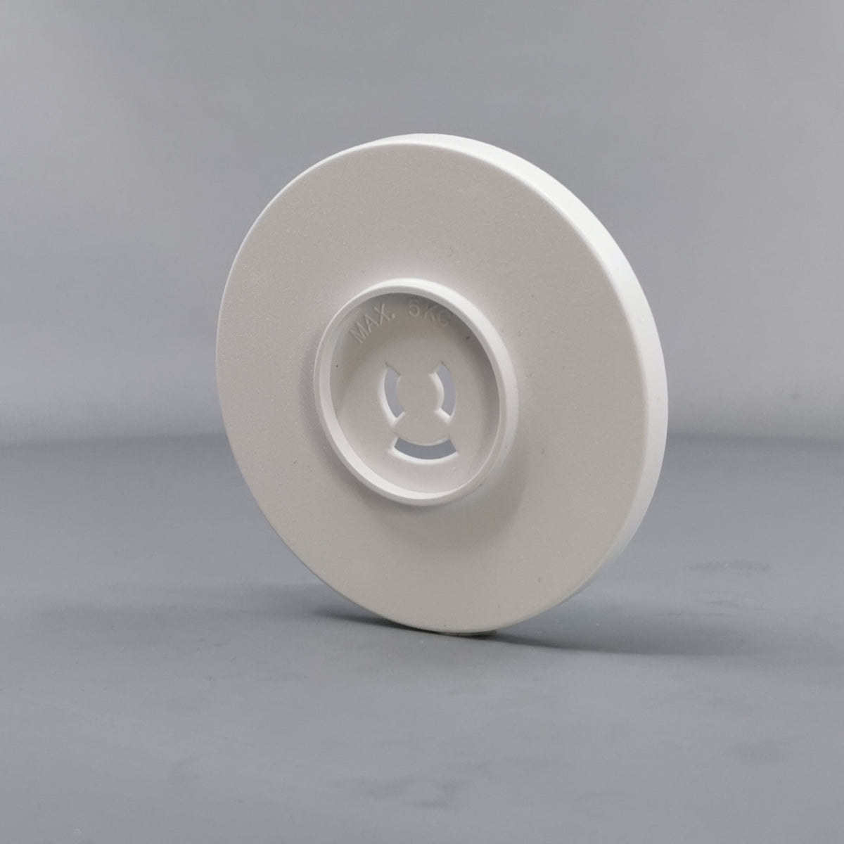 Fuga Afdækning lampestikkontakt Ø 80 hvid (360° frame 3)