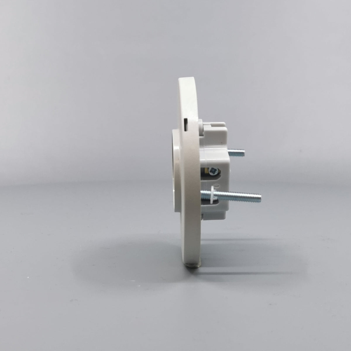 Fuga Lampestikkontakt Ø 80 lysegrå (360° frame 7)