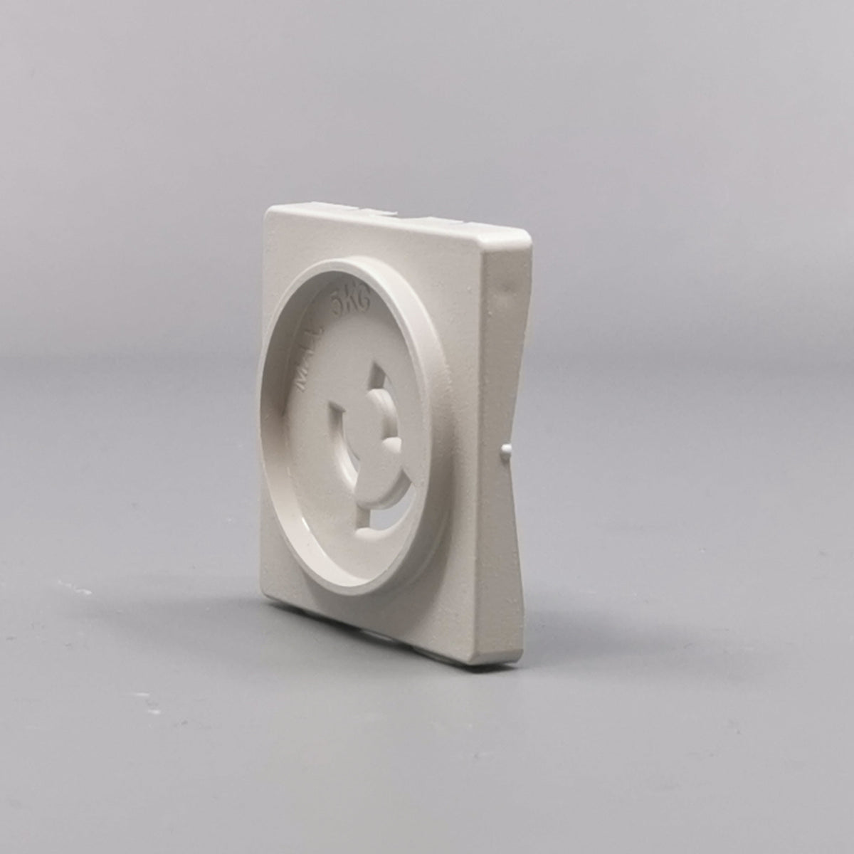 Fuga Afdækning lampestikkontakt 50x50 lysegrå (360° frame 5)
