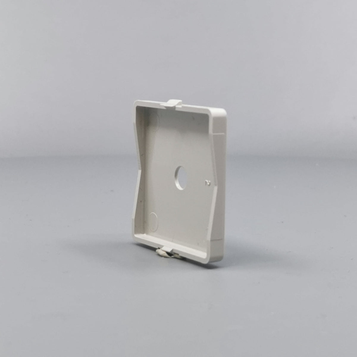 LK Fuga afdækning til lampeudtag 50x50, gammel model - lysegrå (360° frame 17)