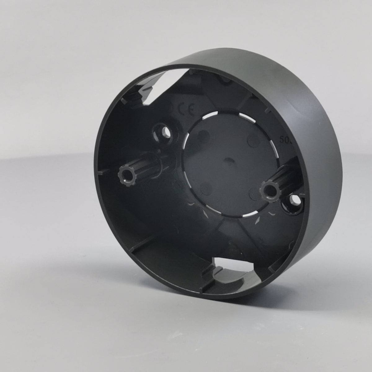 Underlag for Ø83mm. Lampeudtag Koksgrå (Ny model) (360° frame 3)