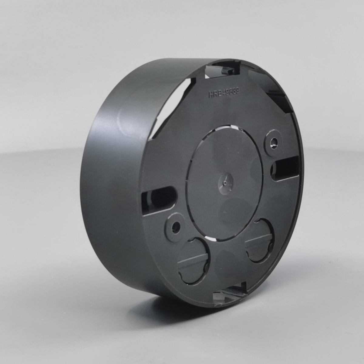 Underlag for Ø83mm. Lampeudtag Koksgrå (Ny model) (360° frame 10)