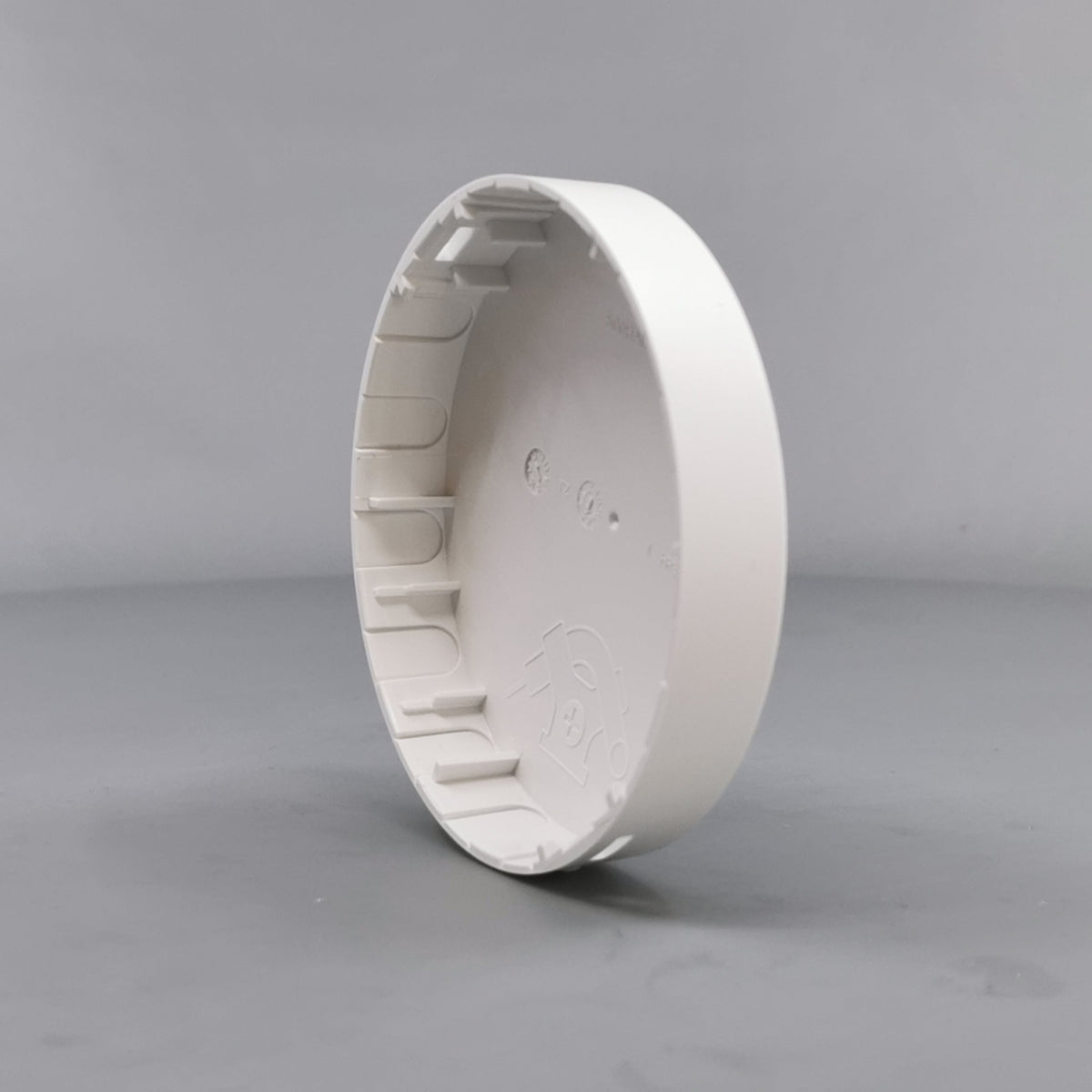 Afdækning for Ø83 m. sideindgang Hvid (Ny model) (360° frame 17)