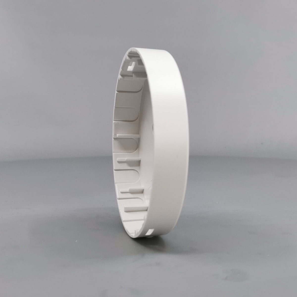 Afdækning for Ø83 m. sideindgang Hvid (Ny model) (360° frame 18)