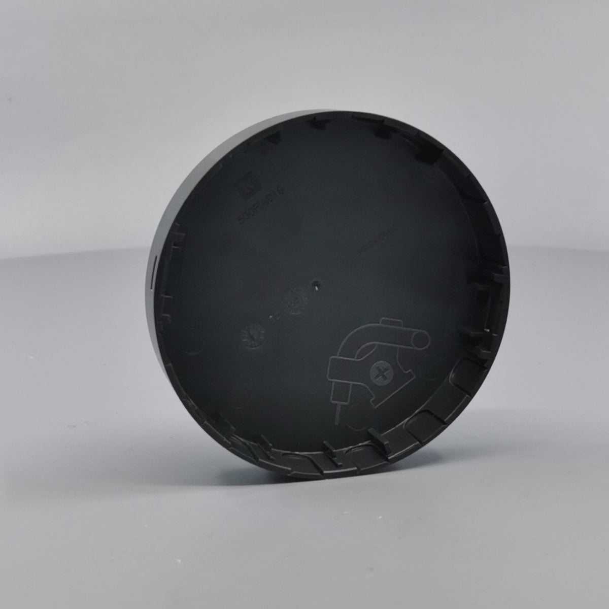 Afdækning for Ø83 sideindgang Koksgrå (Ny model) (360° frame 12)
