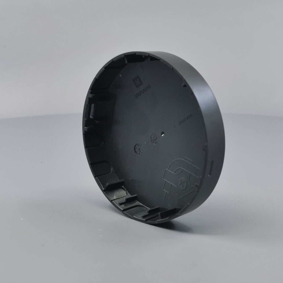 Afdækning for Ø83 sideindgang Koksgrå (Ny model) (360° frame 16)