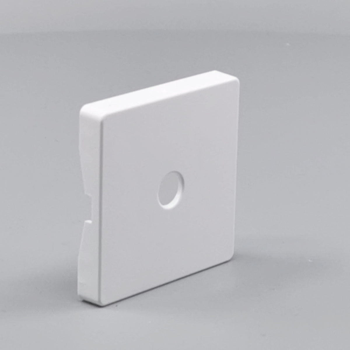 LK Fuga afdækning til lampeudtag 50x50, ny model - hvid (360° frame 22)